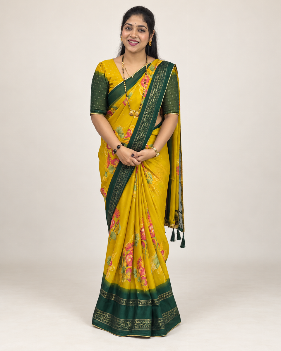 Soft Moss Fabric Parrot Green