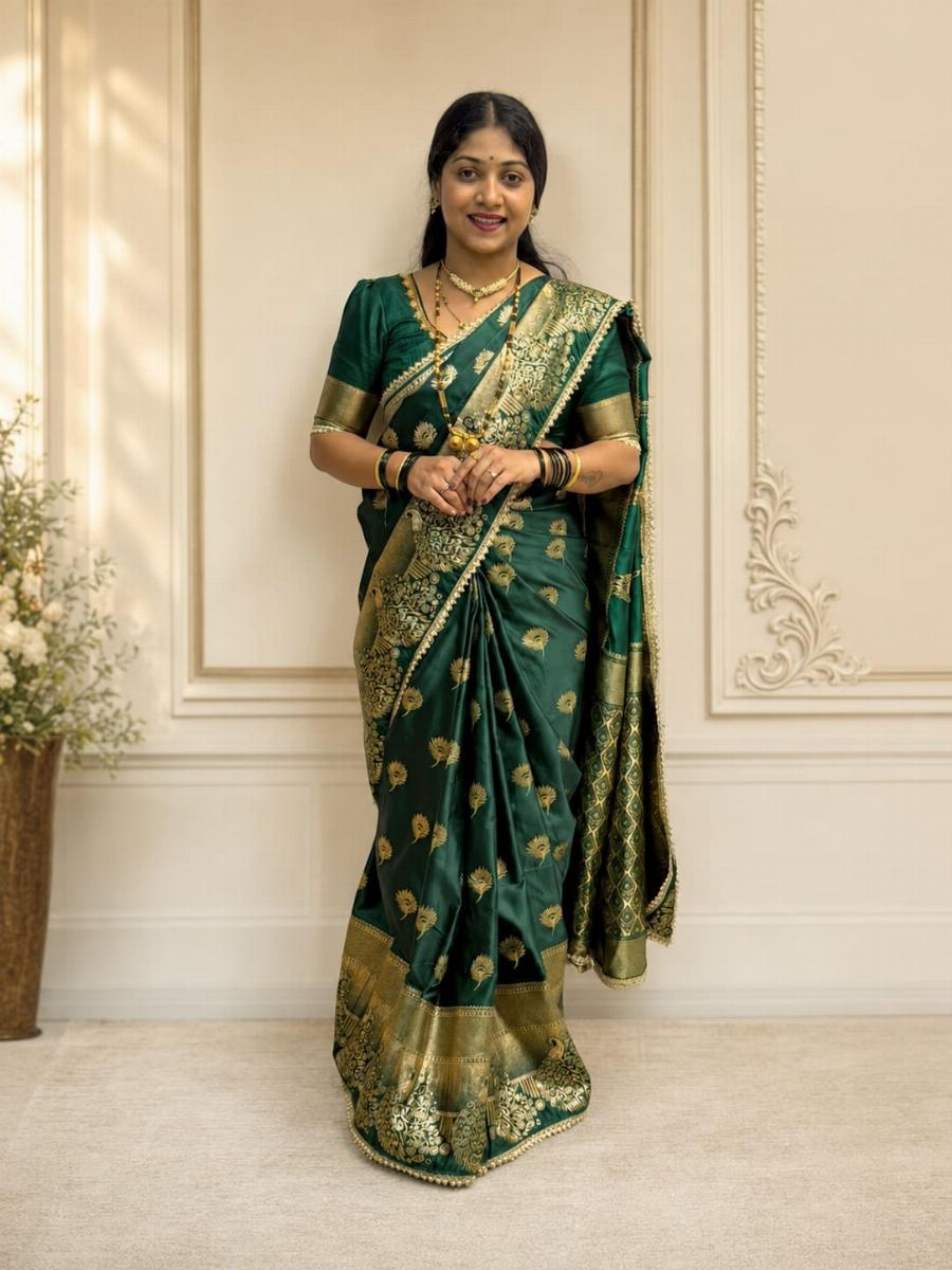 Shahi Paithani _ Pure Satin Silk